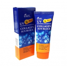 Ekel крем от загара для лица Collagen Sun Block SPF50 