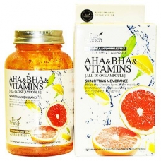 Eco Branch AHA & BHA & Vitamins All-In-One Ampoule 250ml Ампульная сыворотка с фруктовыми кислотами и витаминами 
