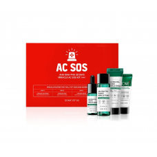 Набор миниатюр с кислотами для проблемной кожи Some By Mi AC SOS AHA-BHA-PHA 30 Days Miracle AC SOS Kit 