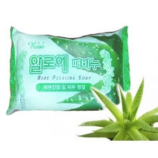 Rose Aloe Peeling Soap мыло с экстрактом алое