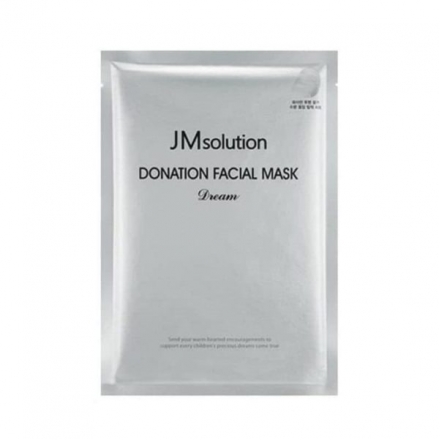 Тканевая маска для осветления кожи с пептидами JMsolution Donation Facial Mask Dream
