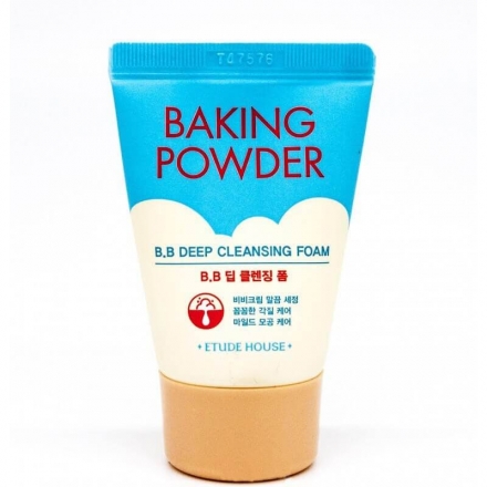 Пенка для умывания Etude House с содой и фруктовыми кислотами - Baking powder B.B. Deep Cleansing Foam 