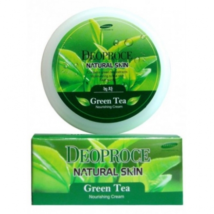  Крем Deoproce Natural Skin Green Tea Nourishing 