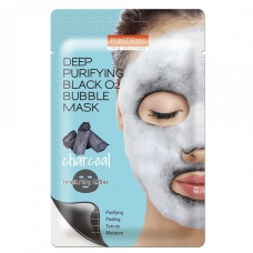 PUREDERM "Deep Purifying Black O2 Bubble Mask"
