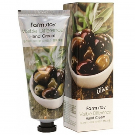 Farmstay Olive Visible Difference Hand Cream 100g 
