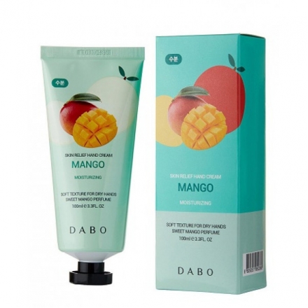  Крем для рук DABO SKIN RELIEF HAND CREAM 100 ml С экстрактом манго 