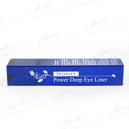 Deoproce Power Deep Eye Liner Жидкая водостойкая подводка для глаз