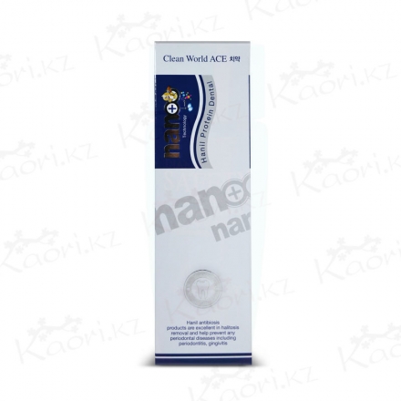 HANIL PHARMACEUTICAL Зубная паста Clean World Ace Nano Silver с протеинами и серебром
