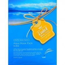 Entel Aqua Mask Pack/Маска тканевая для лица увлажняющая