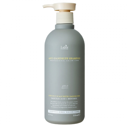 Слабокислотный шампунь против перхоти Lador Anti Dandruff Shampoo 