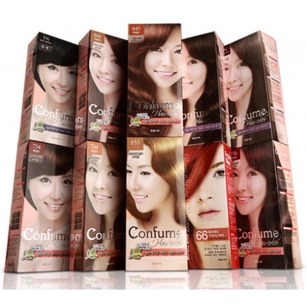 WELCOS Confume Hair Color 60+60+40мл. Краска для волос