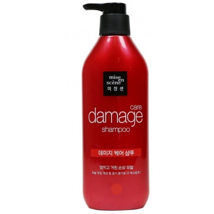 MISE EN SCENE Damage Care Shampoo/Шампунь для поврежденных волос 